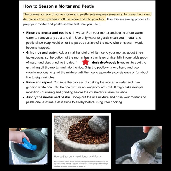 Crush & grind in style with this hard to find Mortar and Pestle NWT 6"x5.6"x2.4” - Picture 10 of 13